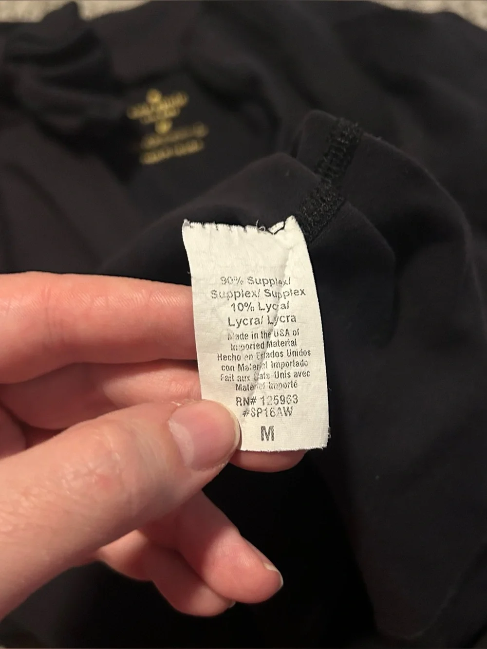 Kate Spade X Beyond Yoga Black Neck Bow Fu-Zip Athletic Jacket Size Medium